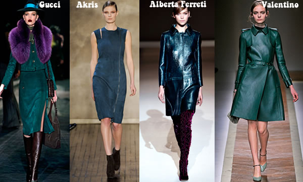 Teal the trendy new colour this season