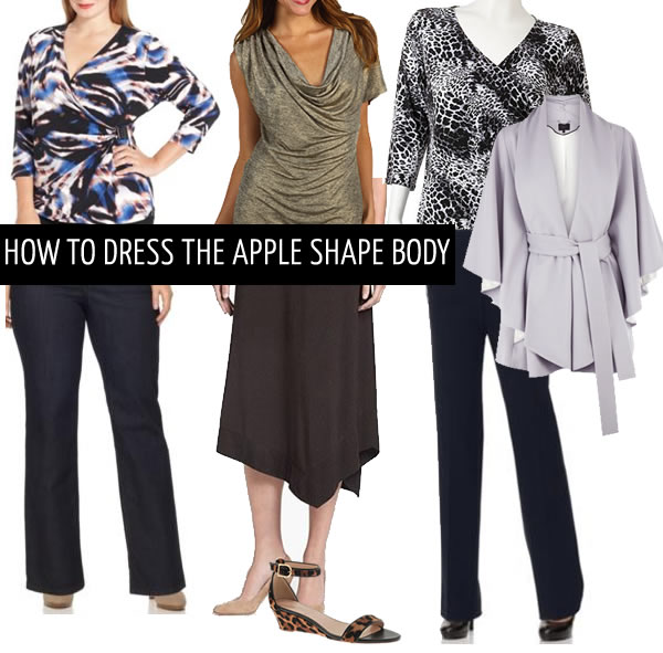 best dress shape for apple body