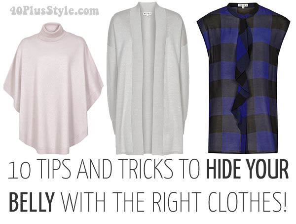 10 sure fire ways to hide your belly with the right clothes | 40plusstyle.com