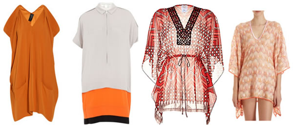 Orange tunics