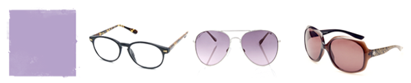 Spectacle frames for the square face shape