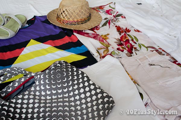 packing for the beach