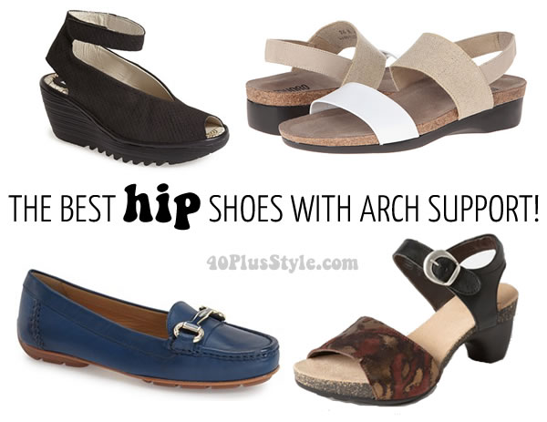 wide arch support shoes