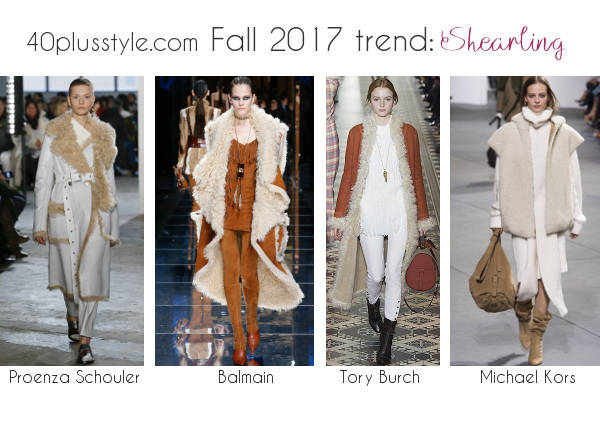 how to wear fur and shearling | 40plusstyle.com