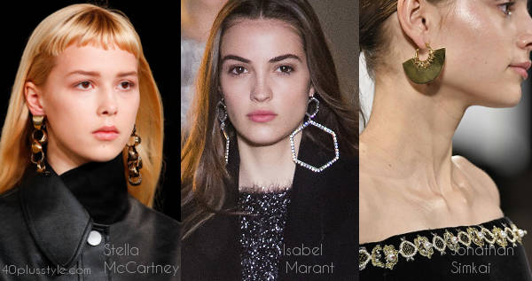 fall fashion earrings for 2017 | 40plusstyle.com