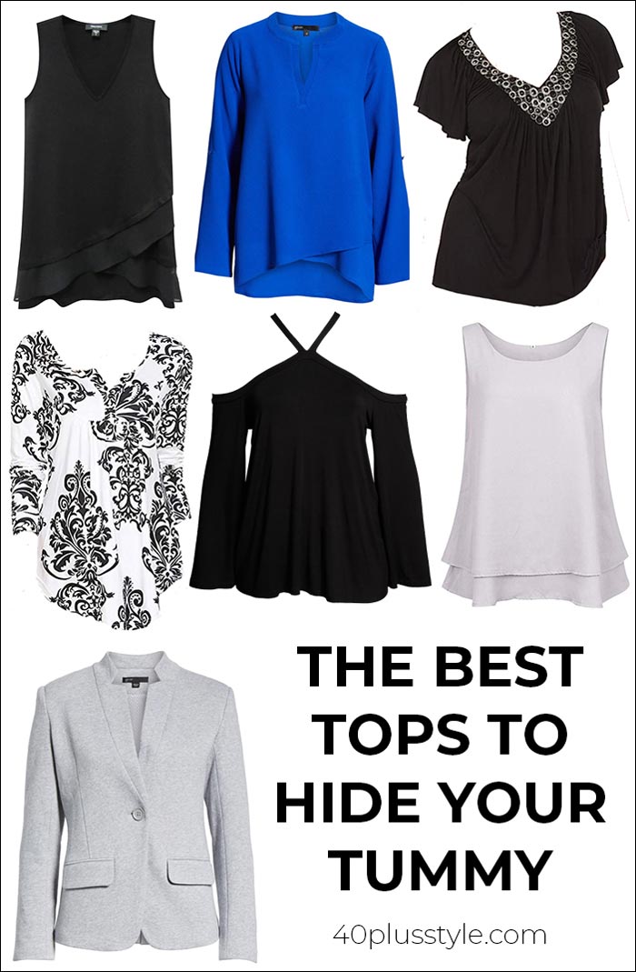 The Best Tops To Hide Your Tummy In Stores Now