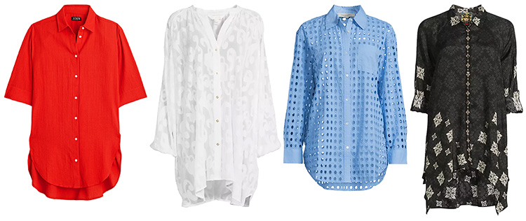 Lightweight cover-ups | 40plusstyle.com