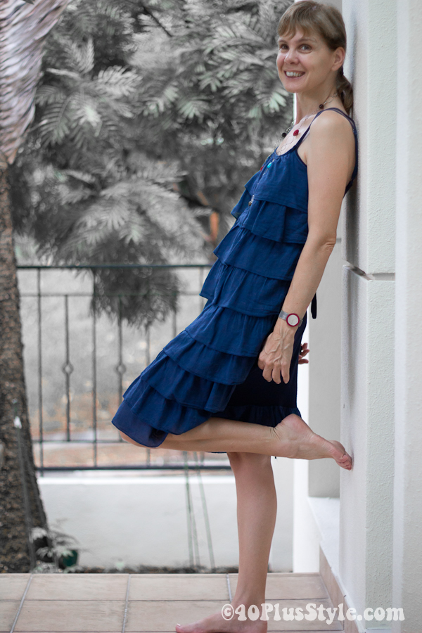 Fashion through the decades and my blue charleston dress