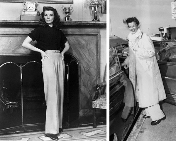 Style icon: Katharine Hepburn - initiator of the men's trend