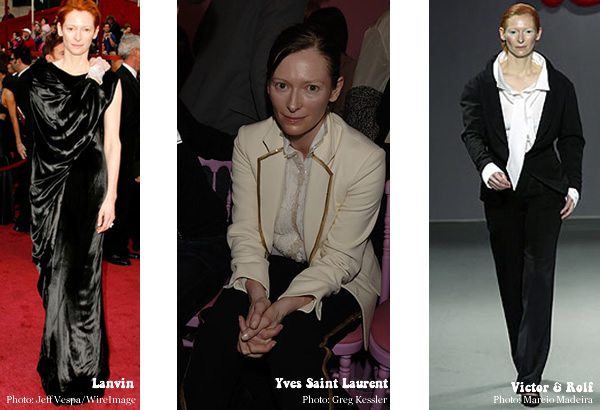 Style icon Tilda Swinton