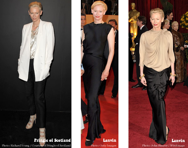 Tilda Swinton's red carpet looks as outfit inspiration | 40plusstyle.com