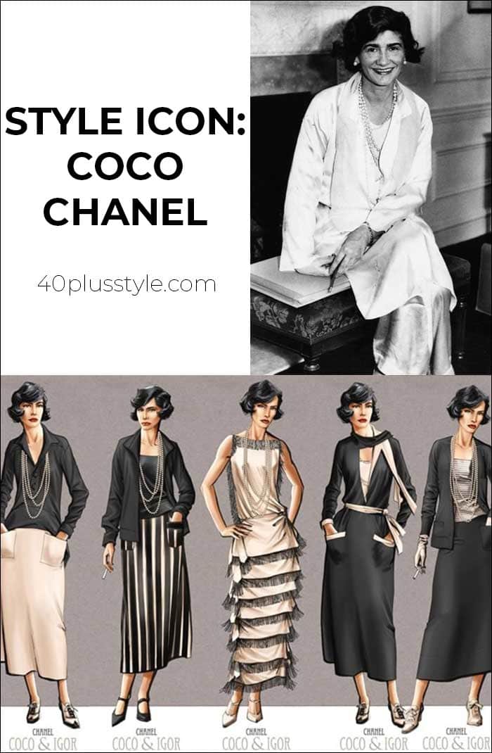 Style icon Coco Chanel | 40plusstyle.com