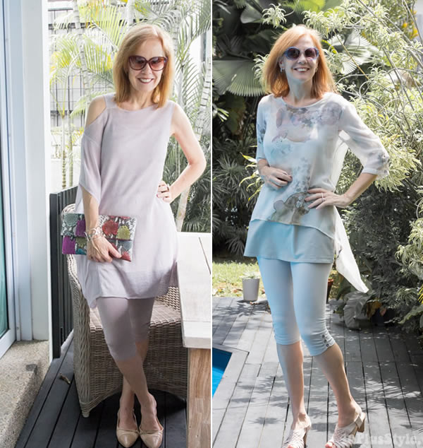 How to wear #leggings over 40, 50, 60 and beyond., 40plusstyle.com