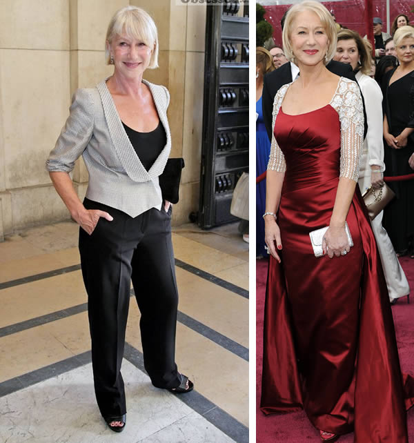 Style icon Helen Mirren - Possibly the best dresses women over 40!