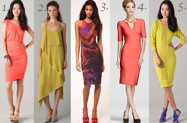 How to wear the new Spring 2012 bright trend? Choose either from full ...