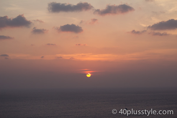 sunset in Phuket