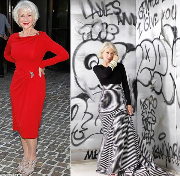 Style icon Helen Mirren – Possibly the best dresses women over 40!