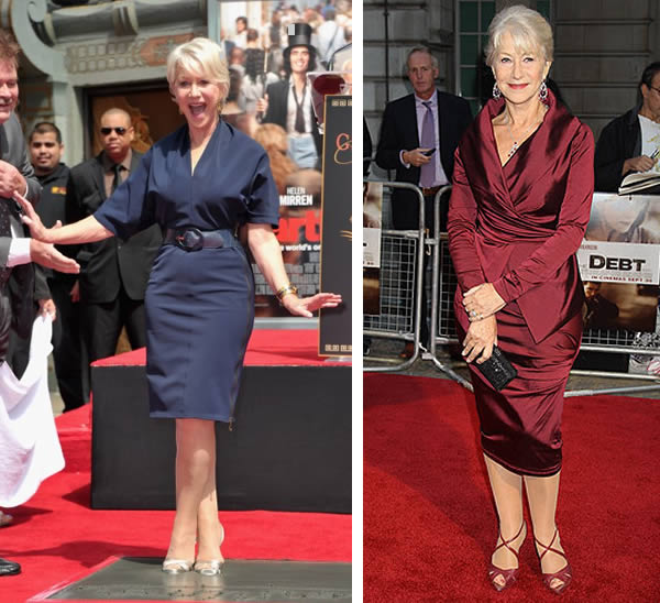 Style icon Helen Mirren Possibly the best dresses women over 40