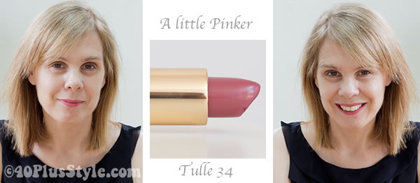 Pink Bobbi Brown lipstick 34