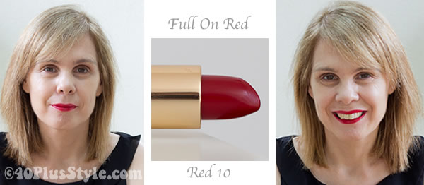 lipstick review red bobbi brown