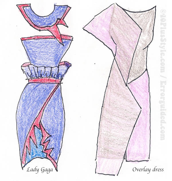 Designer dresses from recycled fabrics