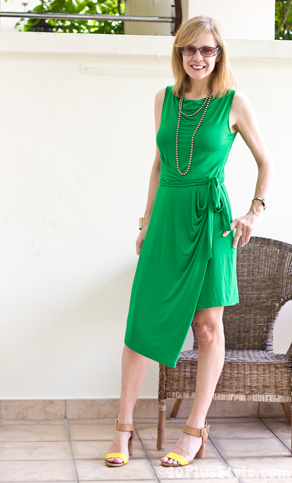 Green dress available in Singapore