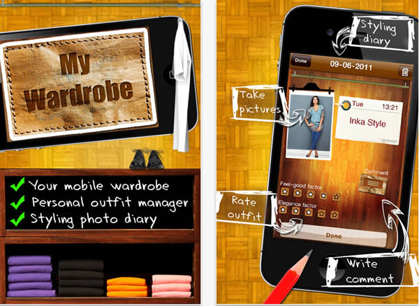 My wardrobe manager app