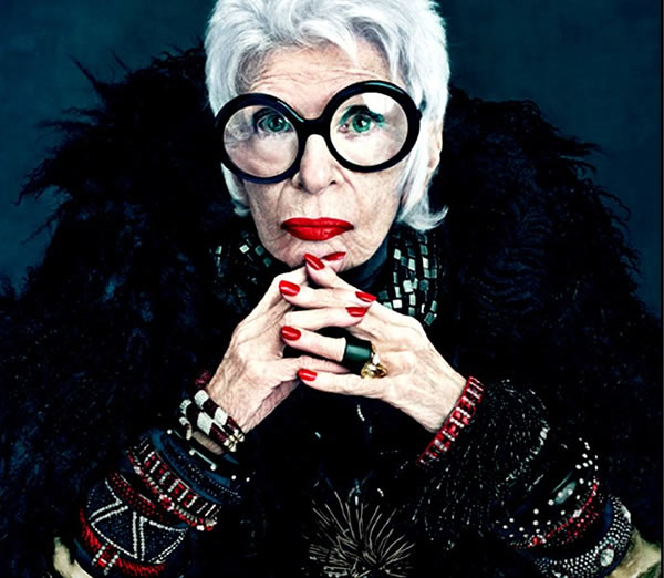 Iris Apfel for Mac cosmetics