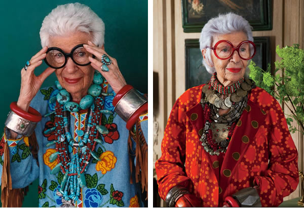 style icon Iris Apfel