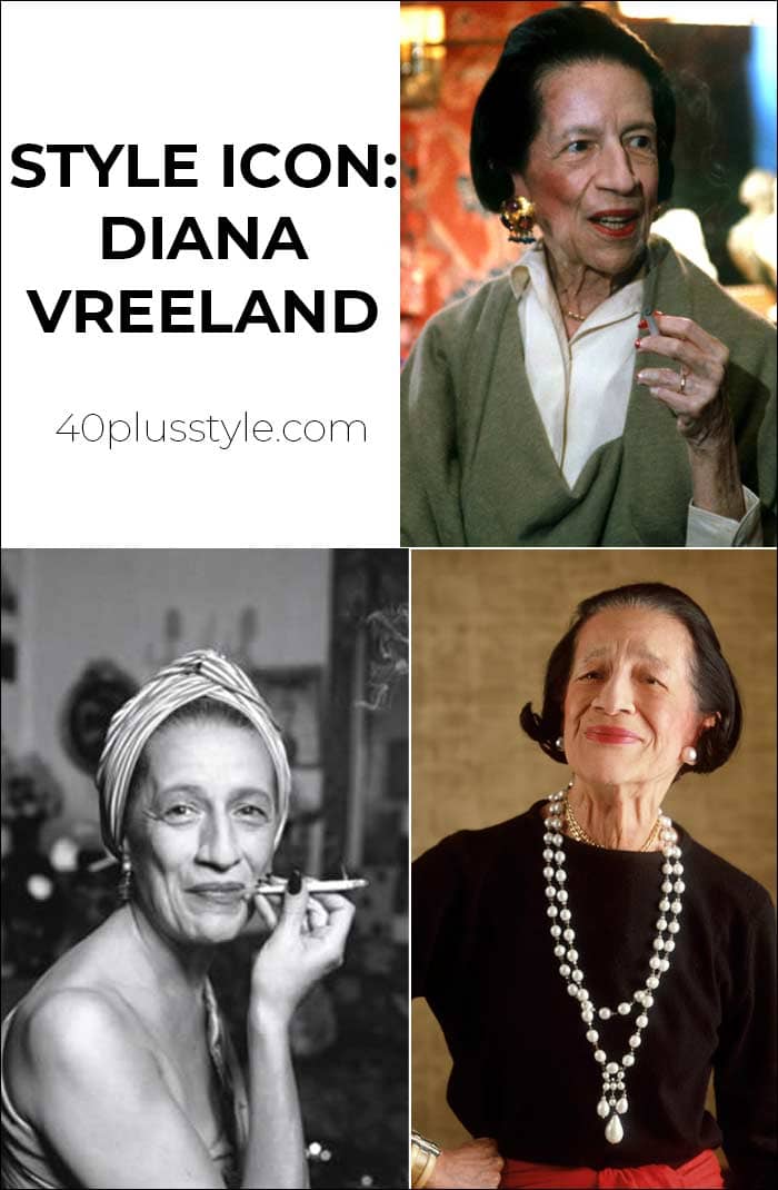 Style icon: Diana Vreeland | 40plusstyle.com