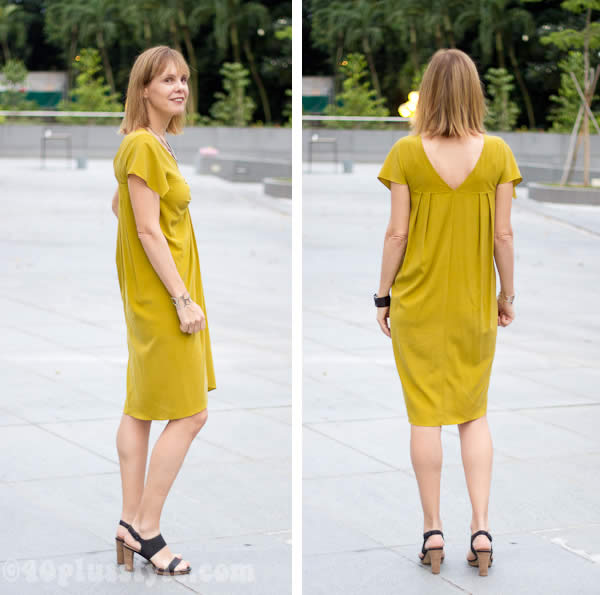 mustard dress what color shoes