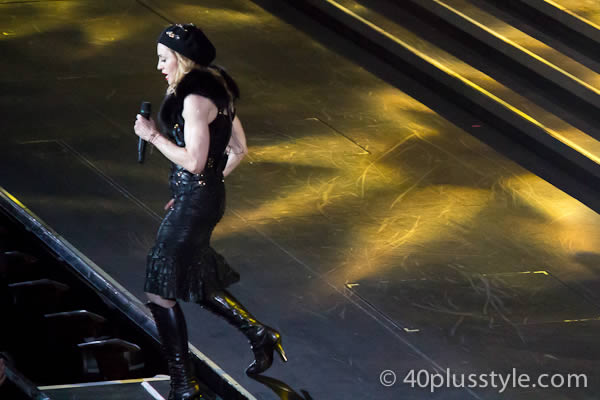 Madonna performing in Amsterdam