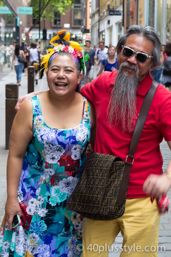 Wonderful couple in London