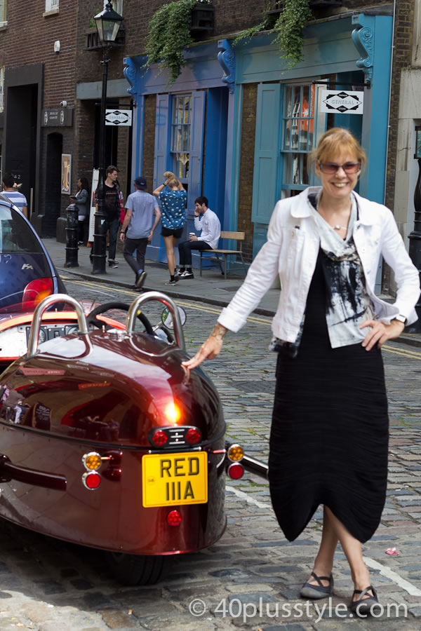 Modelling by the car