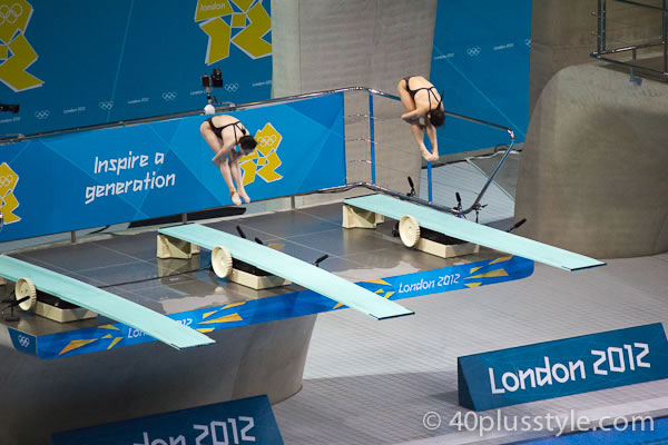 synchronised diving during london 2012 olympics
