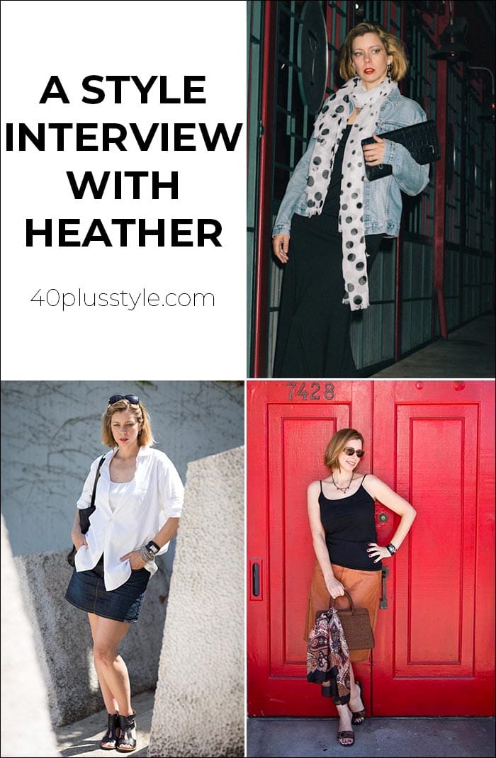 A style interview with Heather | 40plusstyle.com