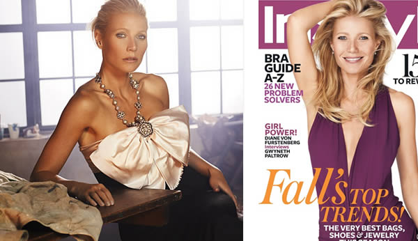 Gwyneth Paltrow in Style magazine