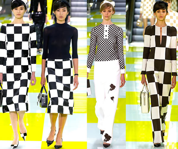New trend: large bold geometrical graphics