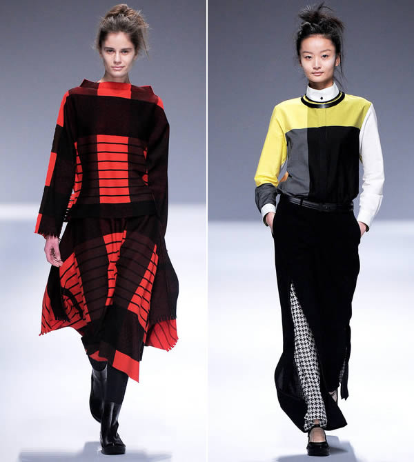 Issey Miyake Fall 2013 collection