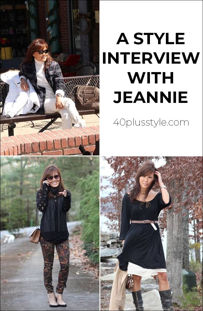 A style interview with Jeannie | 40plusstyle.com
