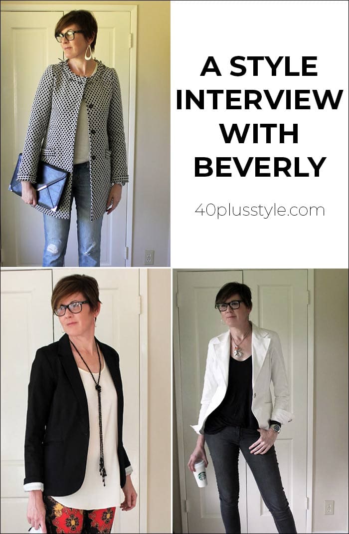 A style interview with Beverly | 40plusstyle.com