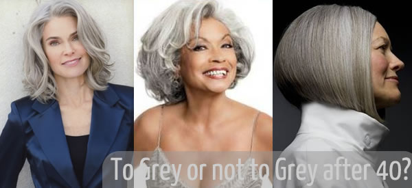 Should you go grey after 40?