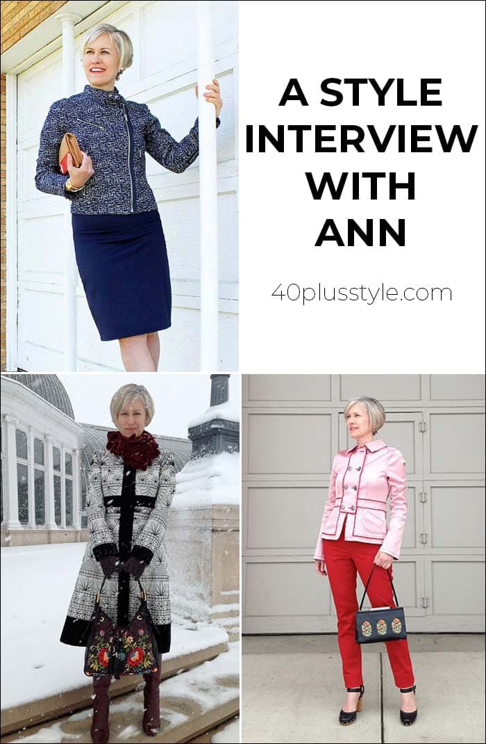 A style interview with Ann | 40plusstyle.com