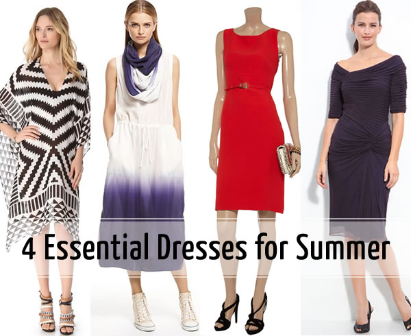 Essential summer dresses – high summer, casual, work and evening!