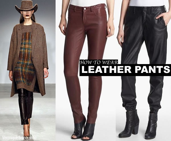 How to wear leather over 40