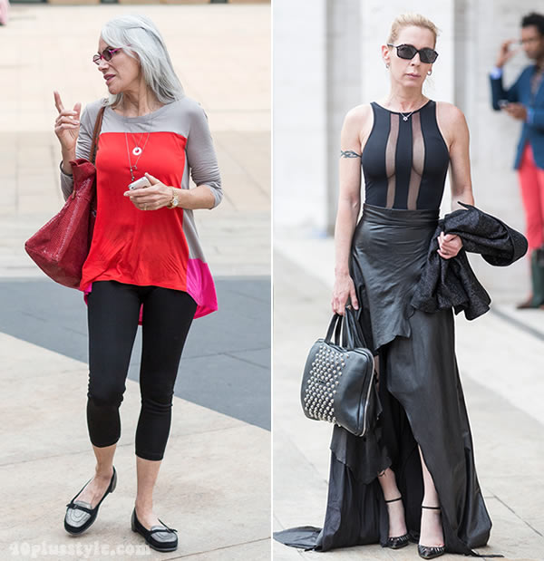 30 Street Style Outfits For Women Over 40 & 50