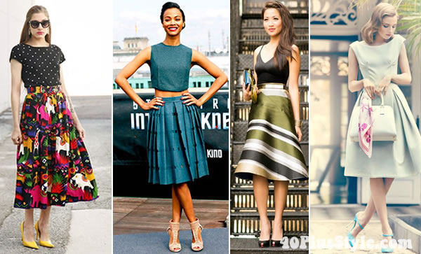 A line skirt 2025 how to wear