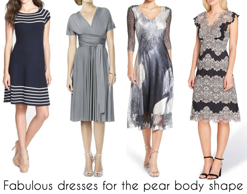 midi dress for pear shaped