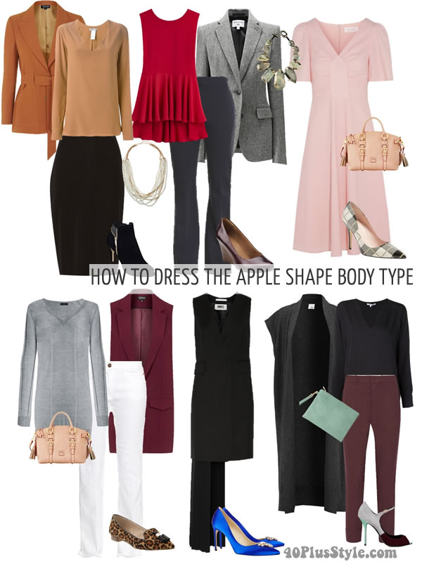 best clothing style for apple shape