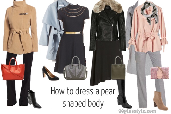 pear shaped dressing ideas